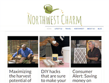 Tablet Screenshot of northwestcharm.com